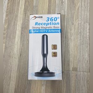 HiDB 360° Digital HDTV Antenna Indoor 4K Ready Magnetic Base